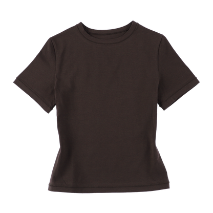 'compact tee' brown