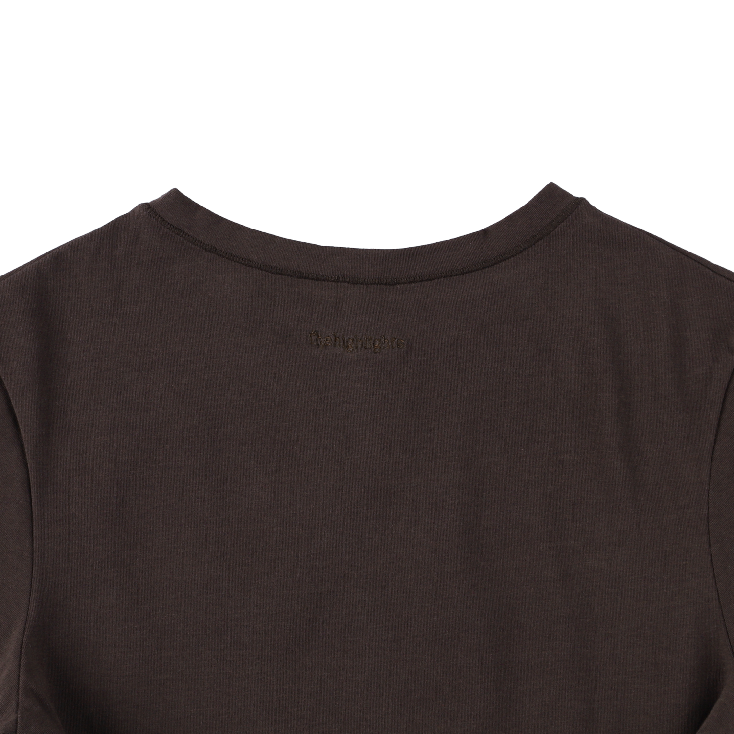 'compact tee' brown