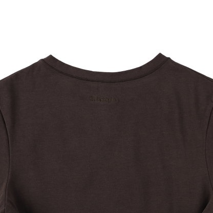 'compact tee' brown