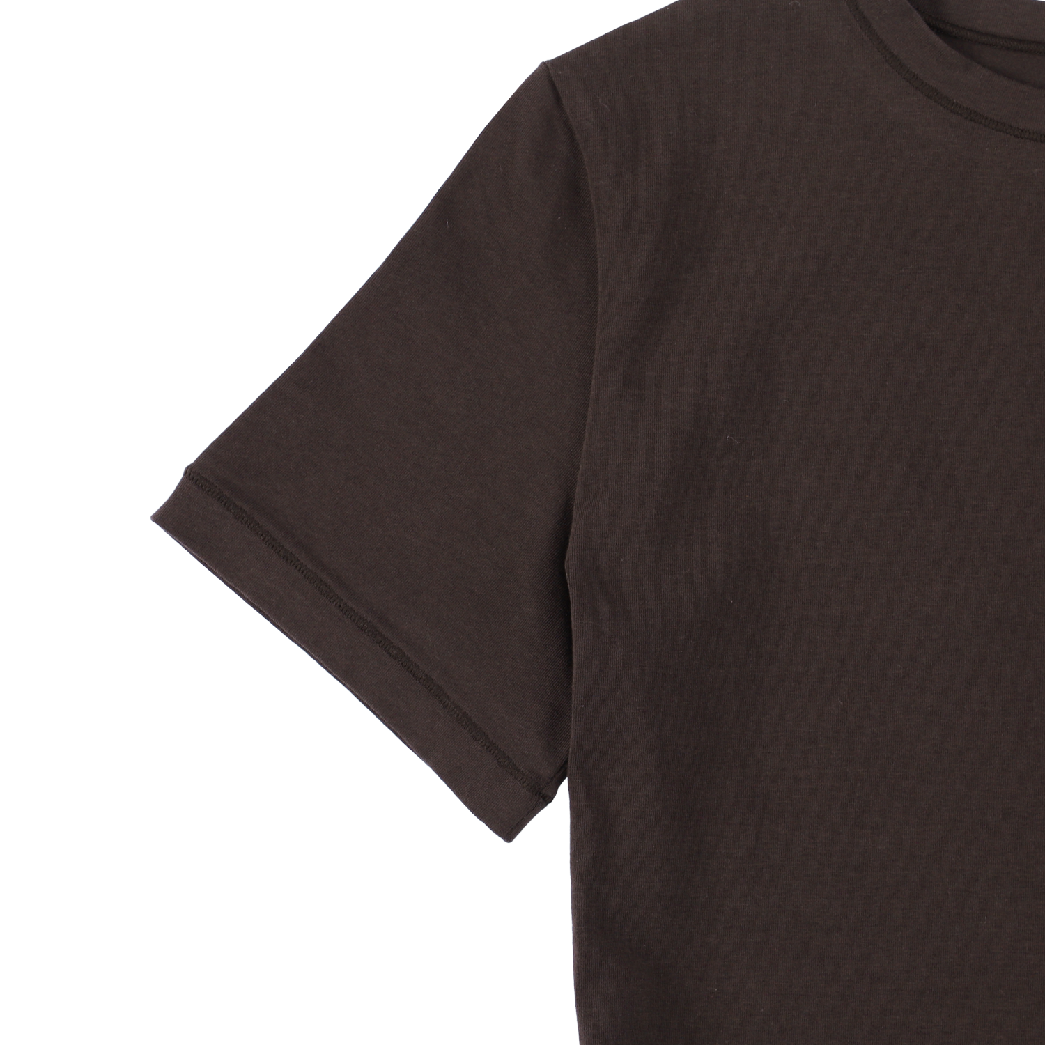 'compact tee' brown