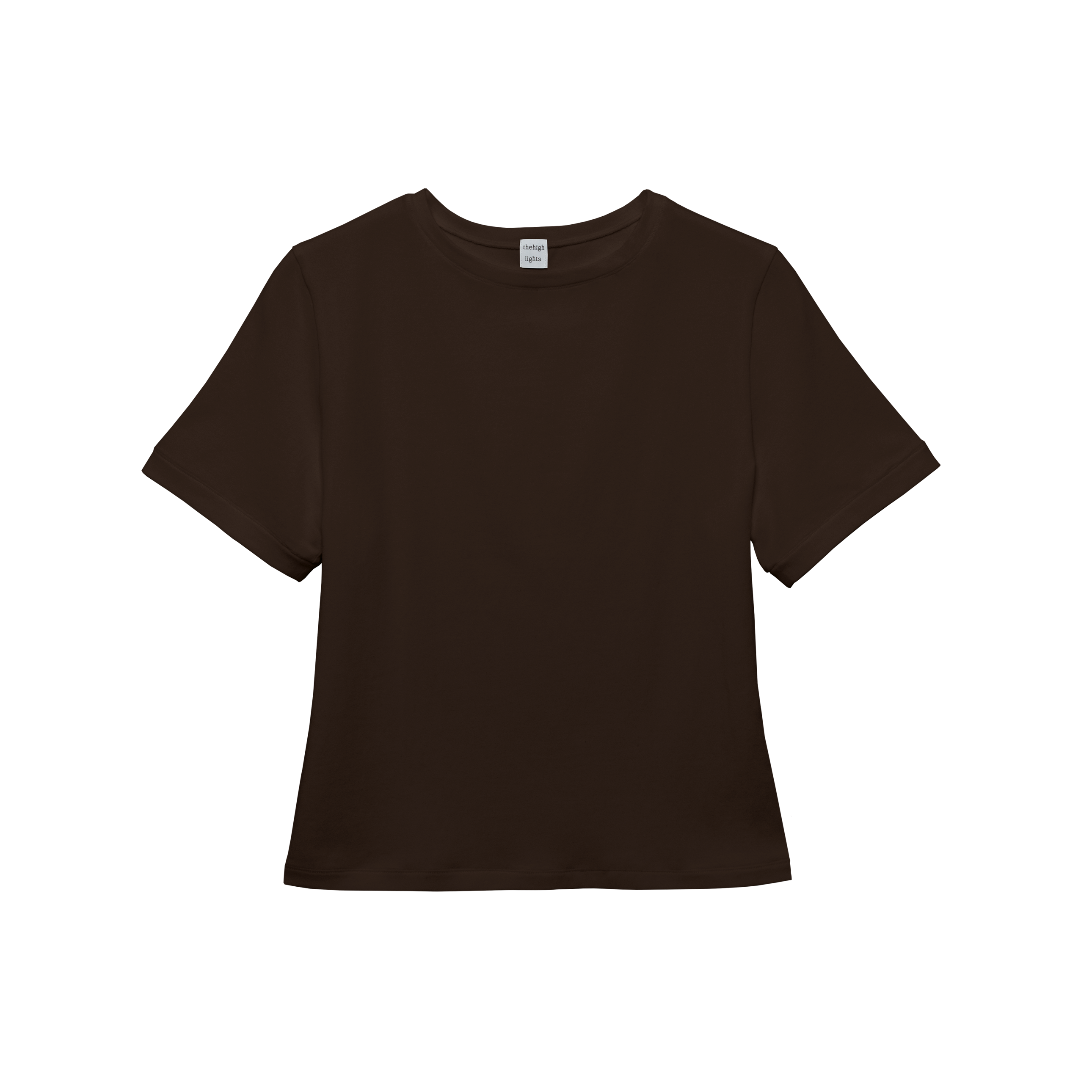 'compact tee' brown