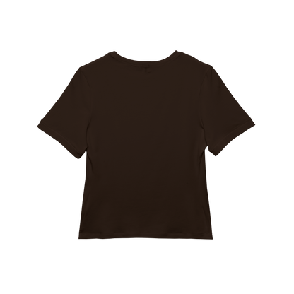 'compact tee' brown
