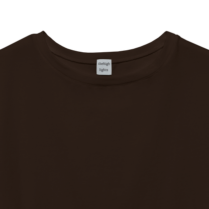 'compact tee' brown