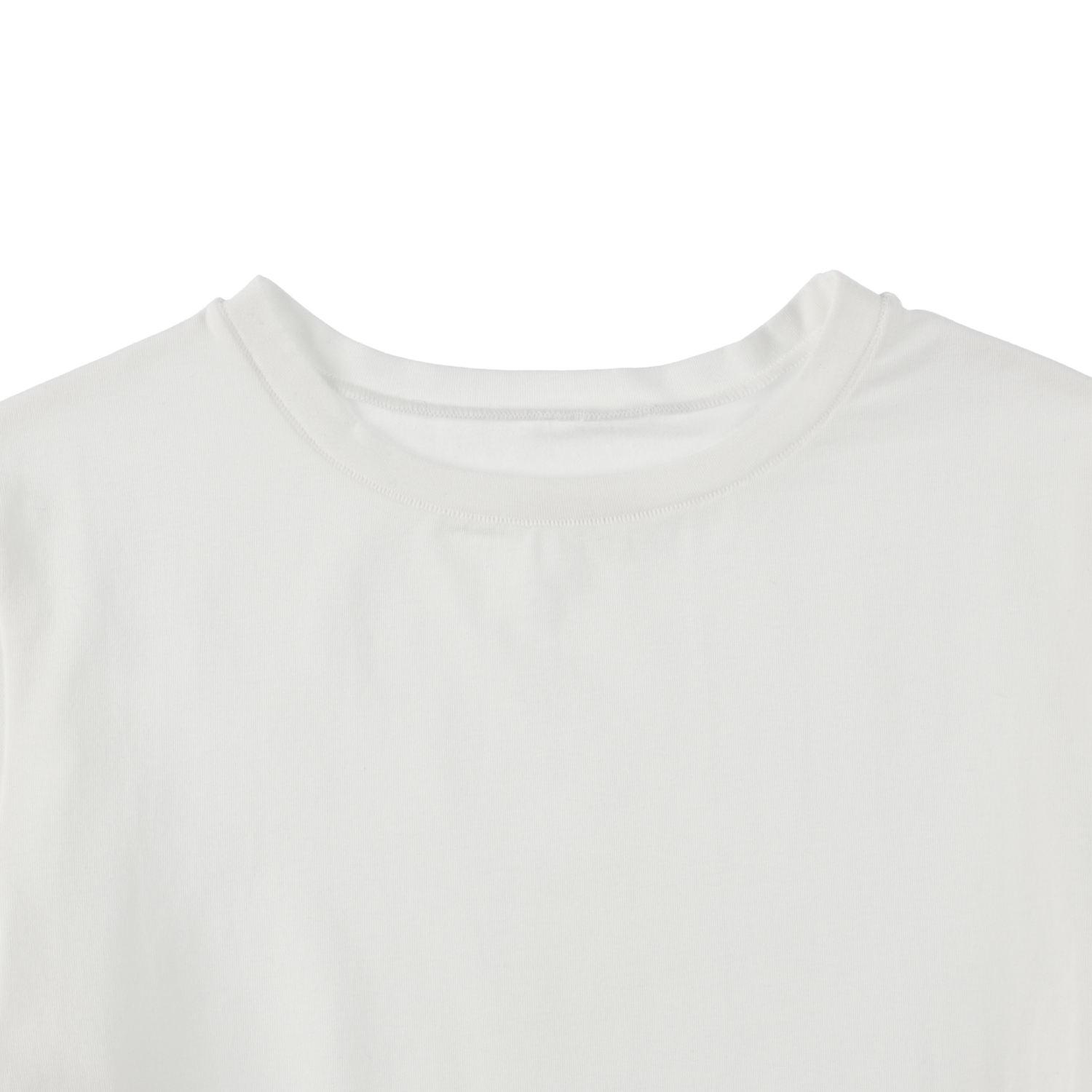 'compact tee' white