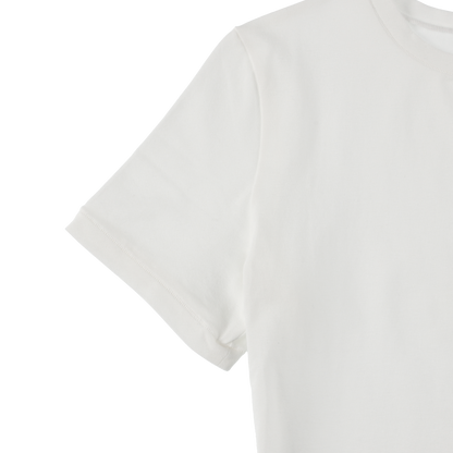 'compact tee' white