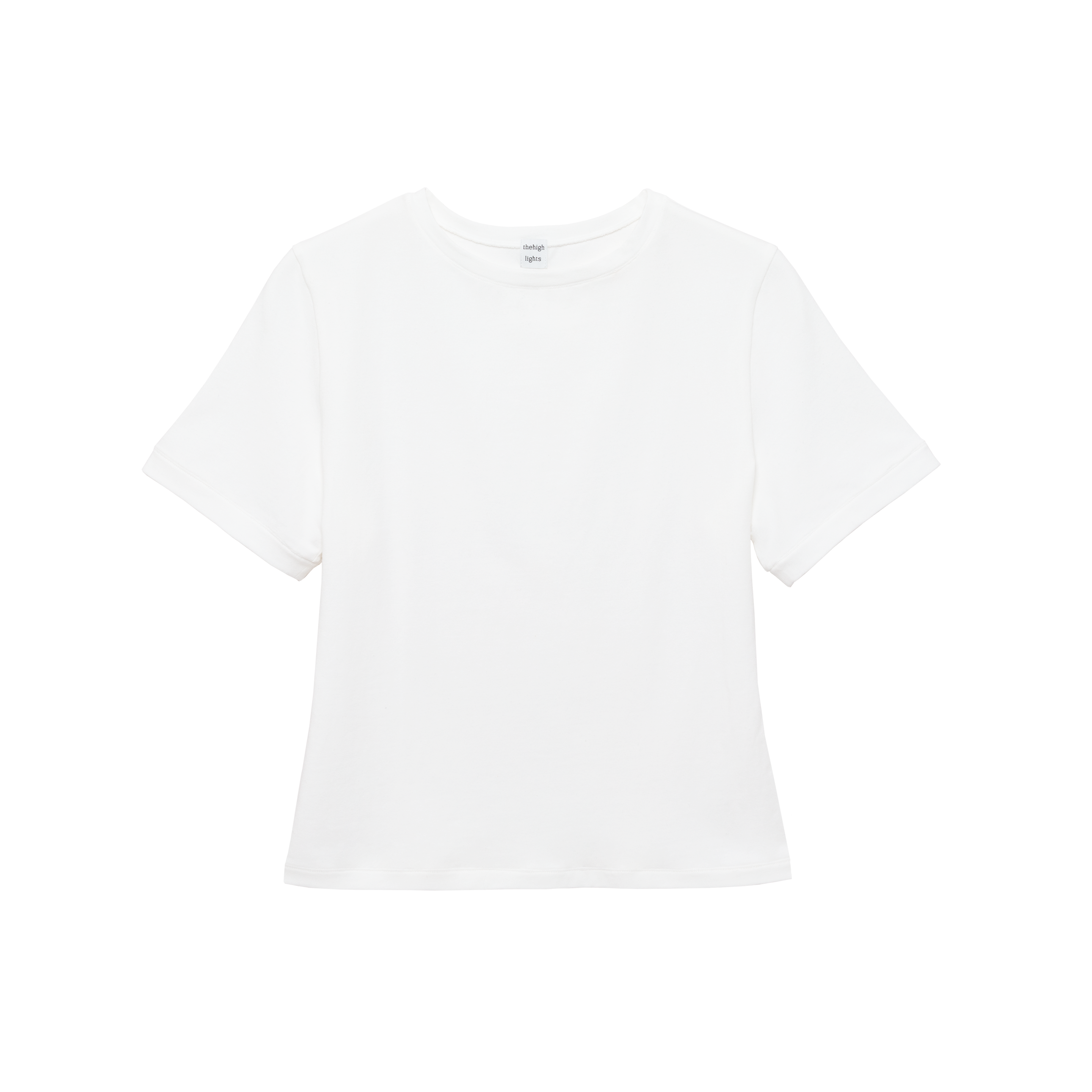 'compact tee' white