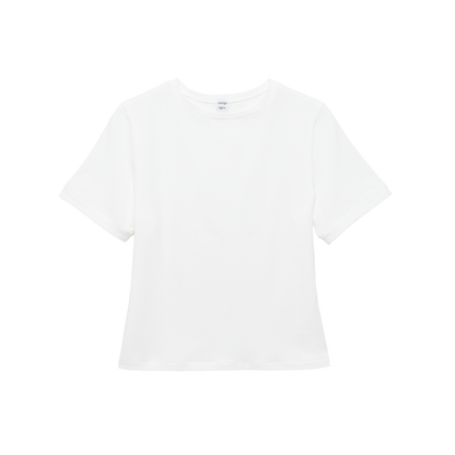 'compact tee' white