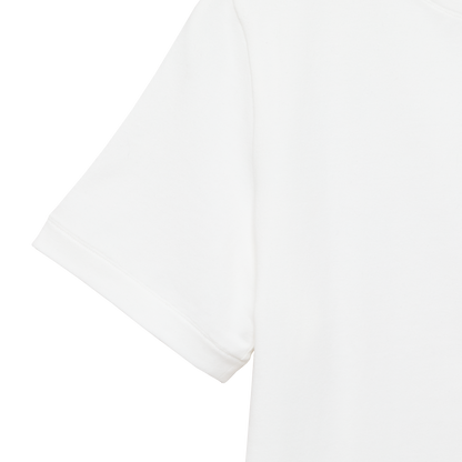 'compact tee' white