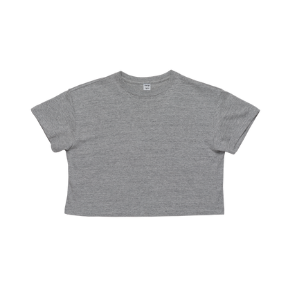 '2pack cropped tee' light-fit T-shirt gray