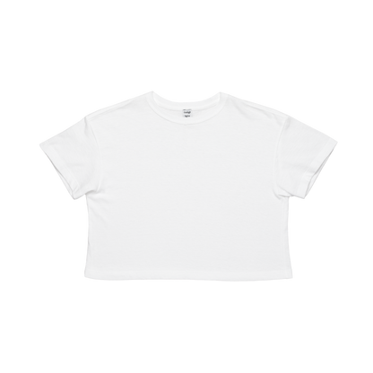'2pack cropped tee' light-fit T-shirt white