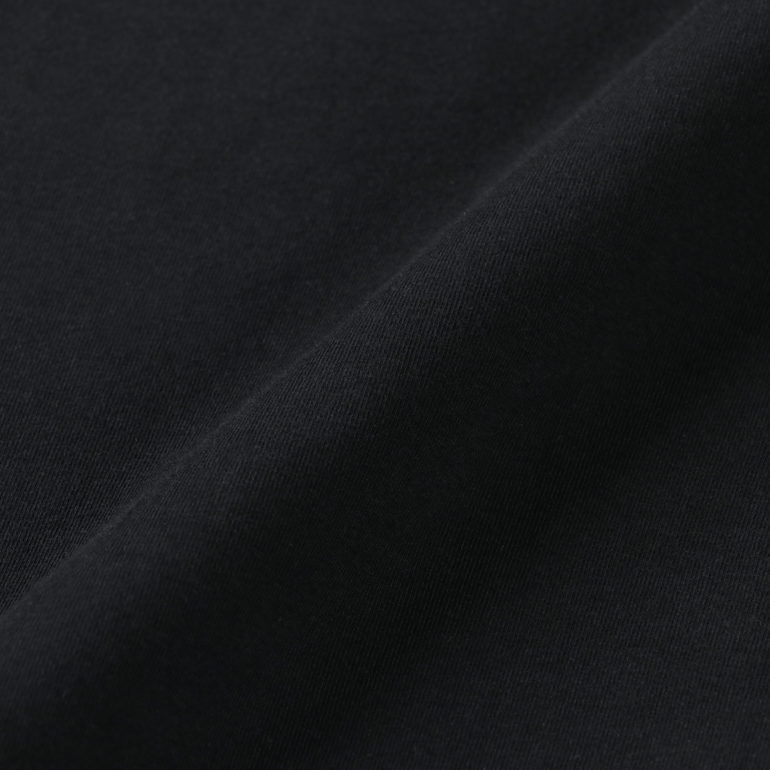 cropped 'compact LS tee' black