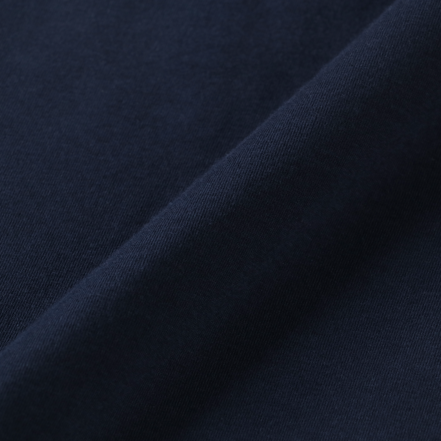 cropped 'compact LS tee' navy