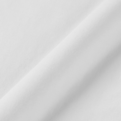 cropped 'compact LS tee' white