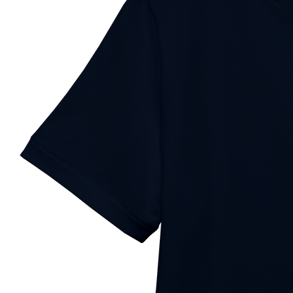 cropped 'compact tee' navy