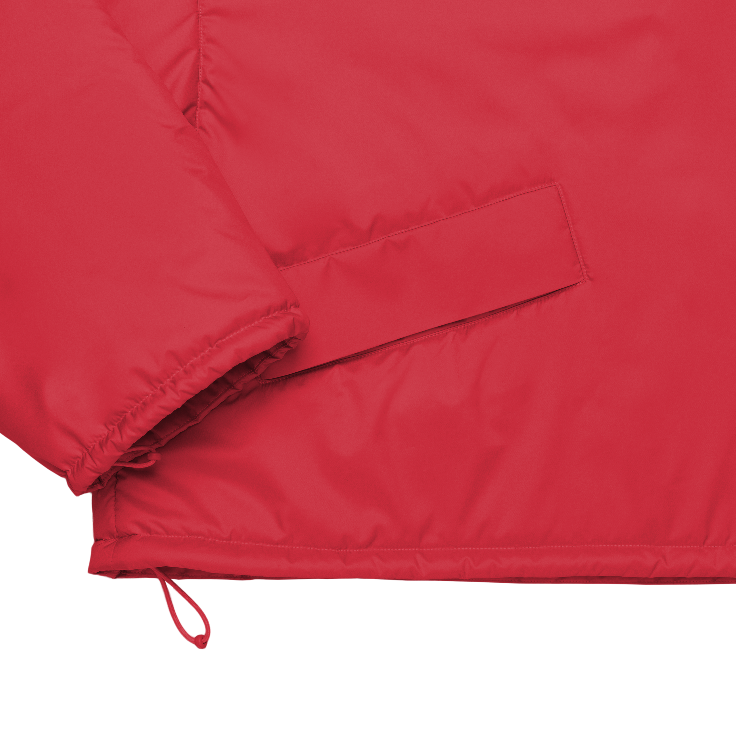 cropped 'over' charm red