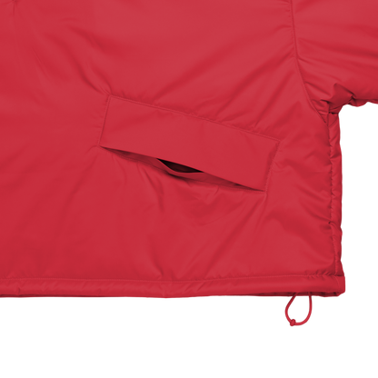 cropped 'over' charm red