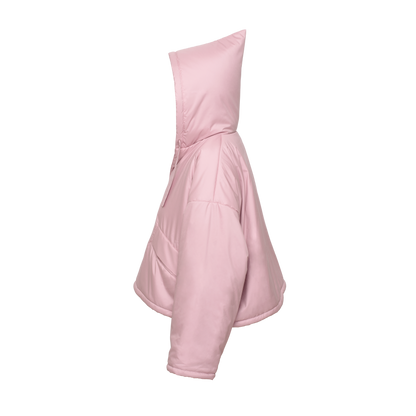 cropped 'over' plum pink