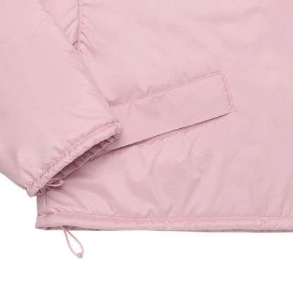 cropped 'over' plum pink