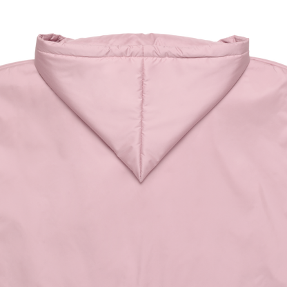 cropped 'over' plum pink