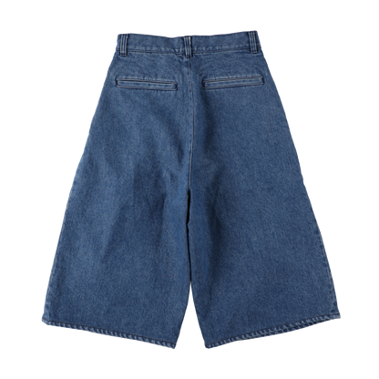 'drill' blue denim