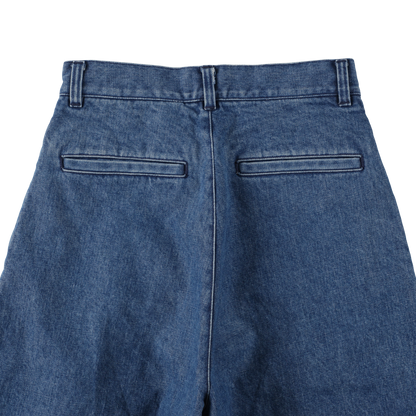 'drill' blue denim