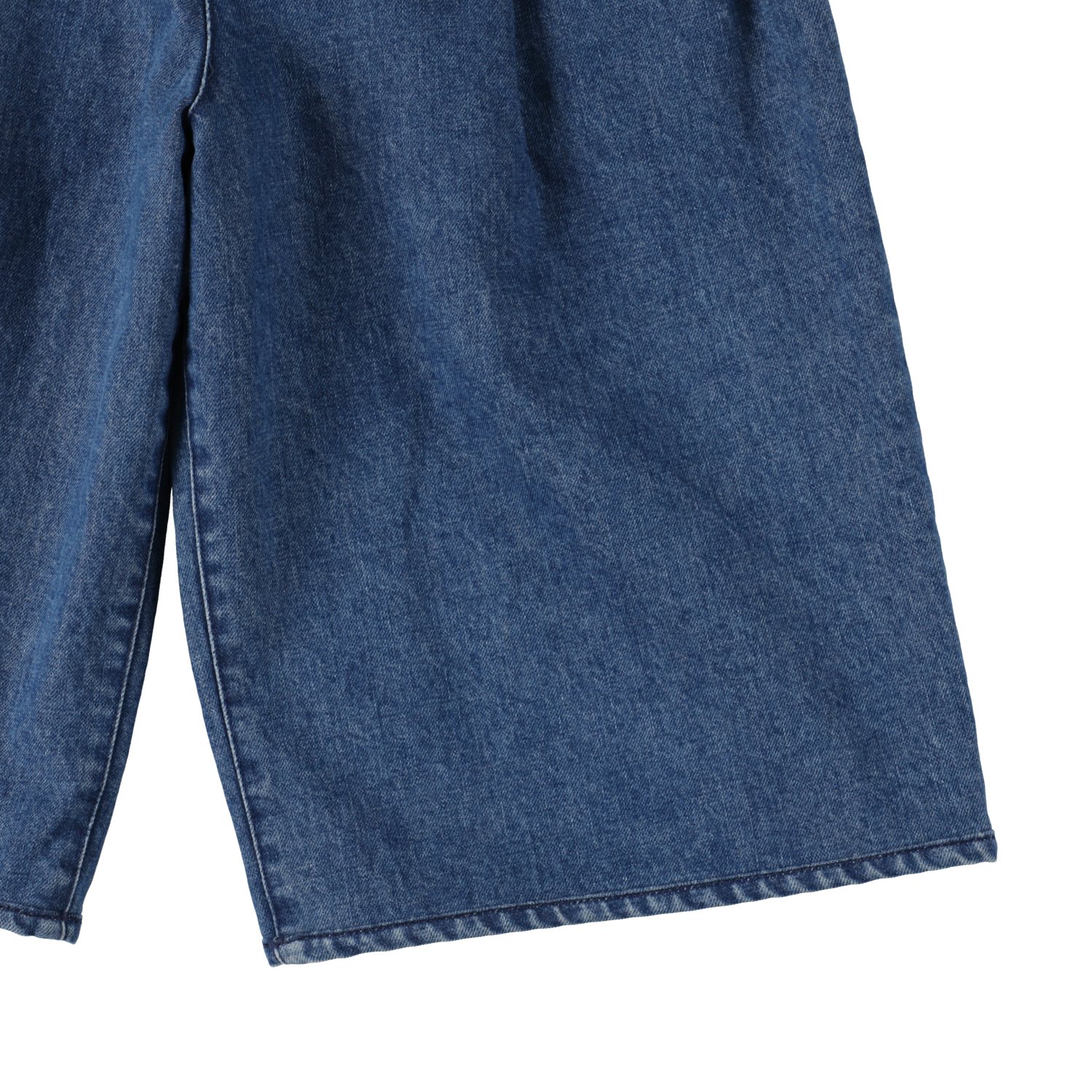 'drill' blue denim