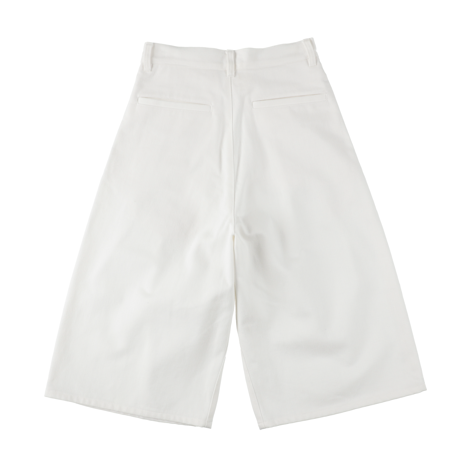 'drill' white denim