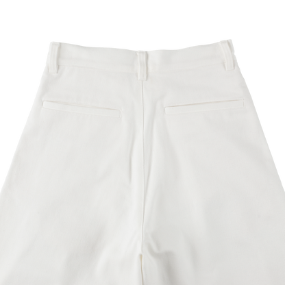 'drill' white denim