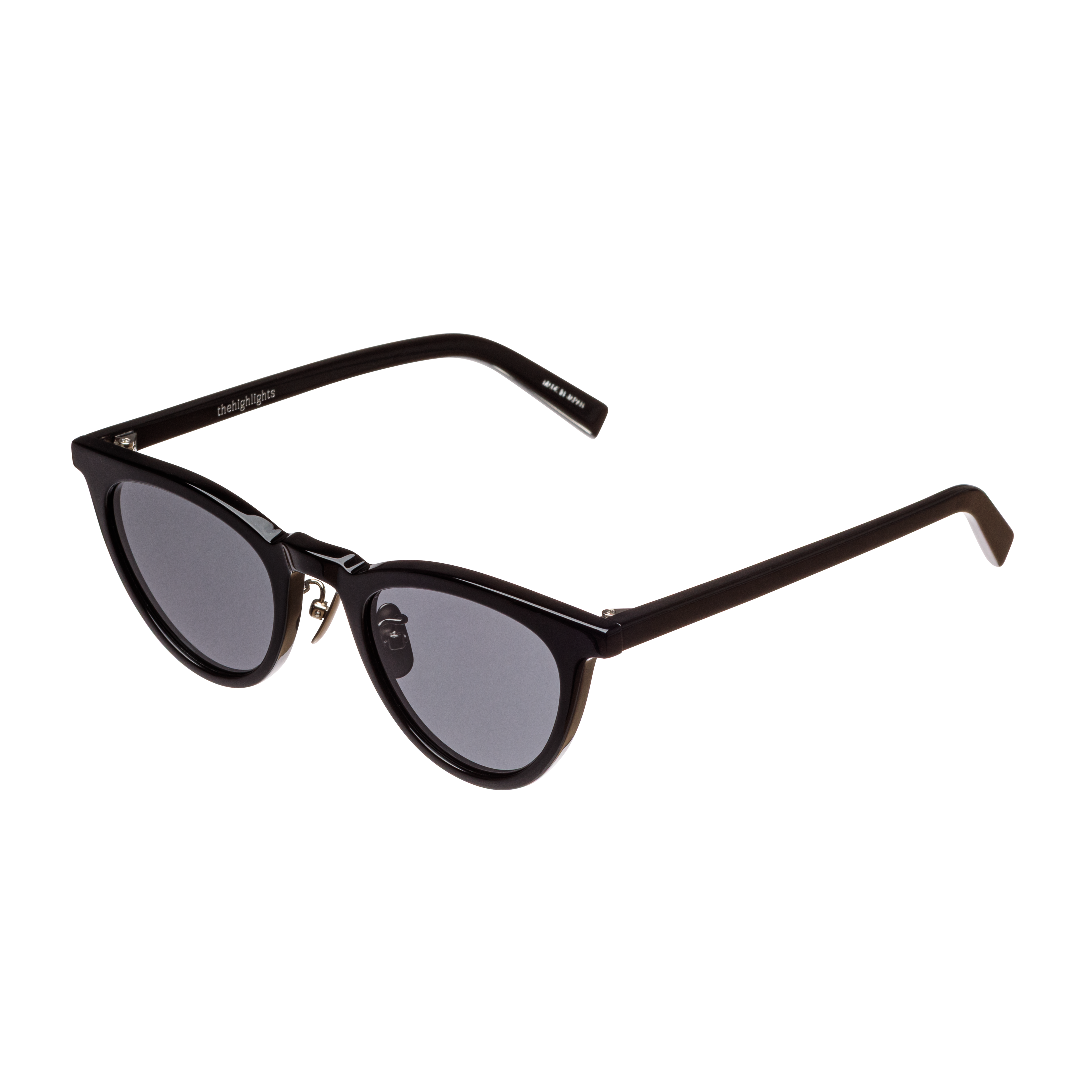 sunglasses 'cat-eye' black