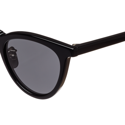 sunglasses 'cat-eye' black