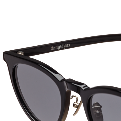 sunglasses 'cat-eye' black