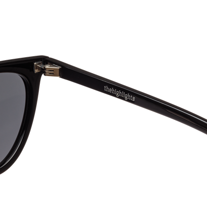 sunglasses 'cat-eye' black