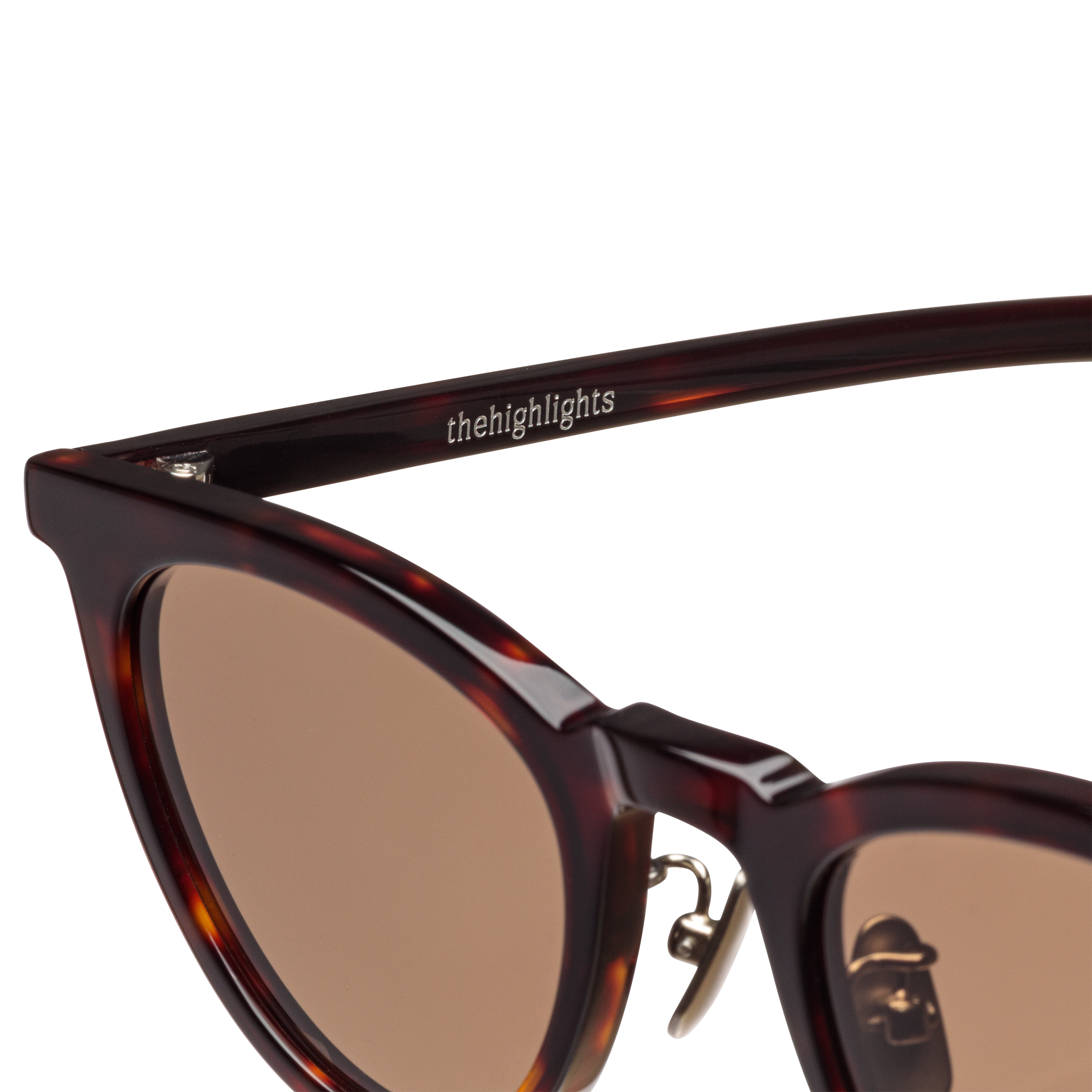 sunglasses 'cat-eye' demi