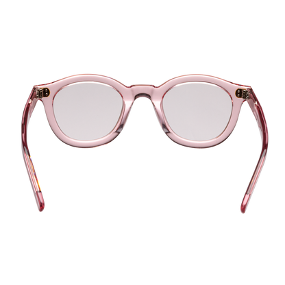 sunglasses 'peach' clear pink