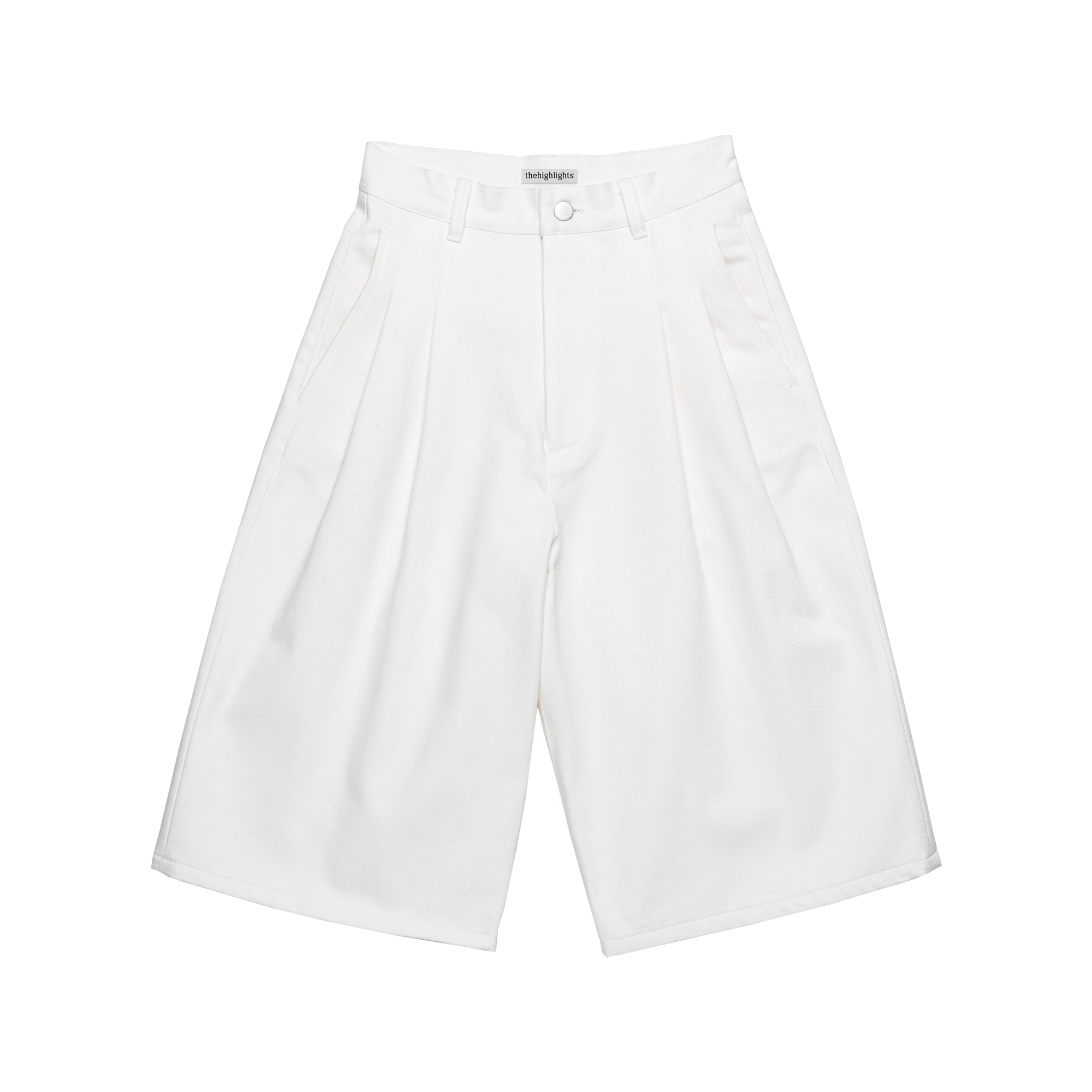 'drill' white denim
