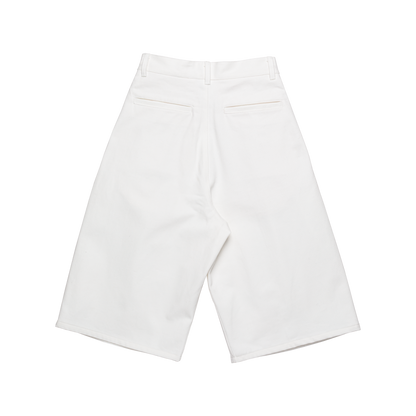 'drill' white denim