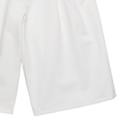 'drill' white denim