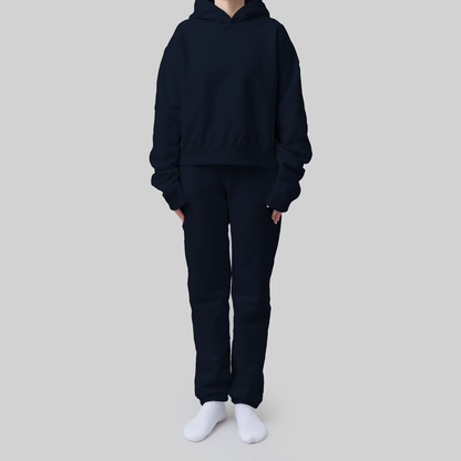 sweat 'hoodie' ink navy