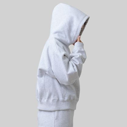 sweat 'hoodie' steam gray