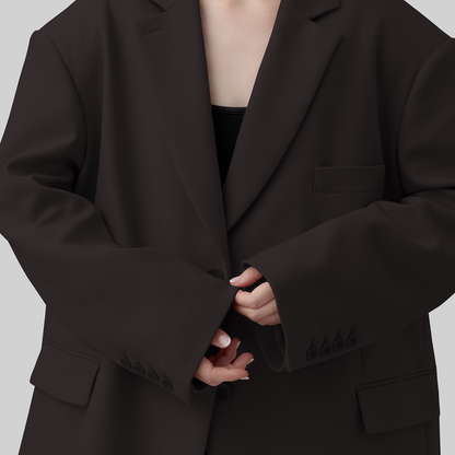 jacket' brownblack – thehighlights jacket' brownblack – thehighlights