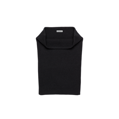 'knit' baretop black