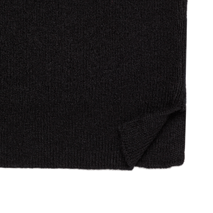 'knit' baretop black