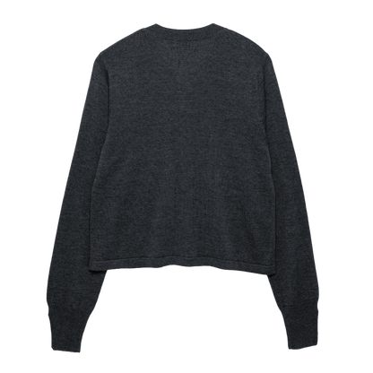 ‘knit’ ensemble charcoal gray