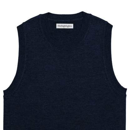 ‘knit’ ensemble navy