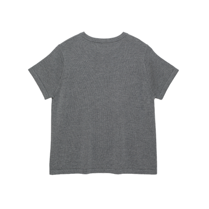 'knit' tee gray