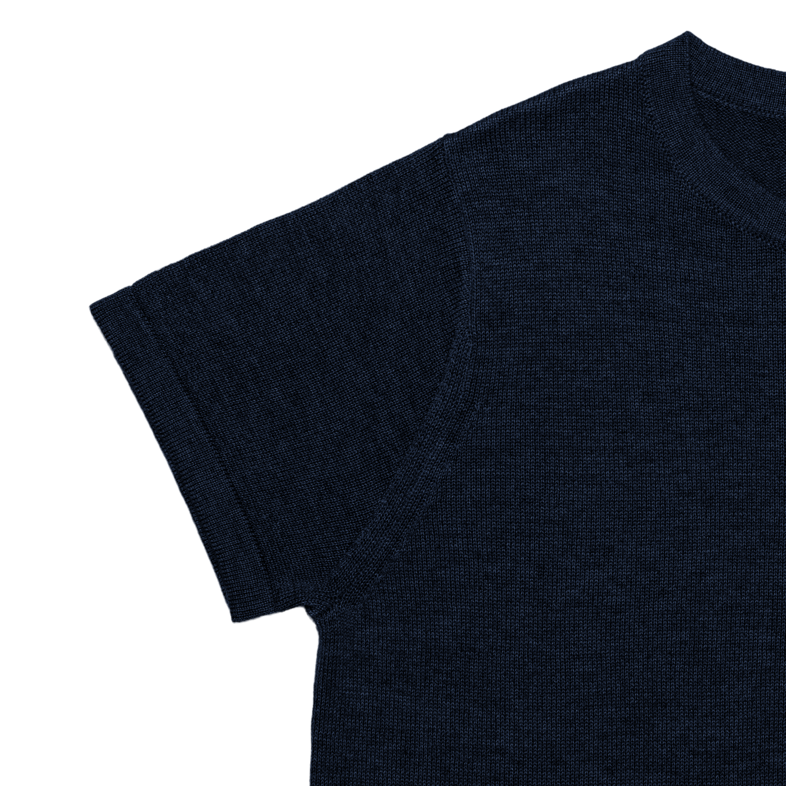 'knit' tee navy