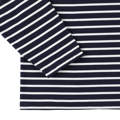 lite 'big LS tee' navy border