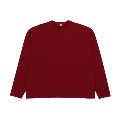 lite 'big LS tee' red