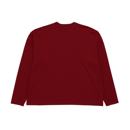 lite 'big LS tee' red