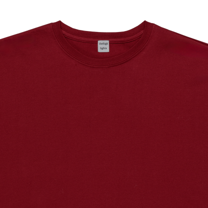 lite 'big LS tee' red